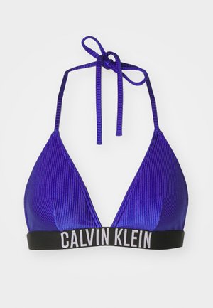 Calvin Klein Swimwear TRIANGLE - Góra od bikini - midnight lagoon