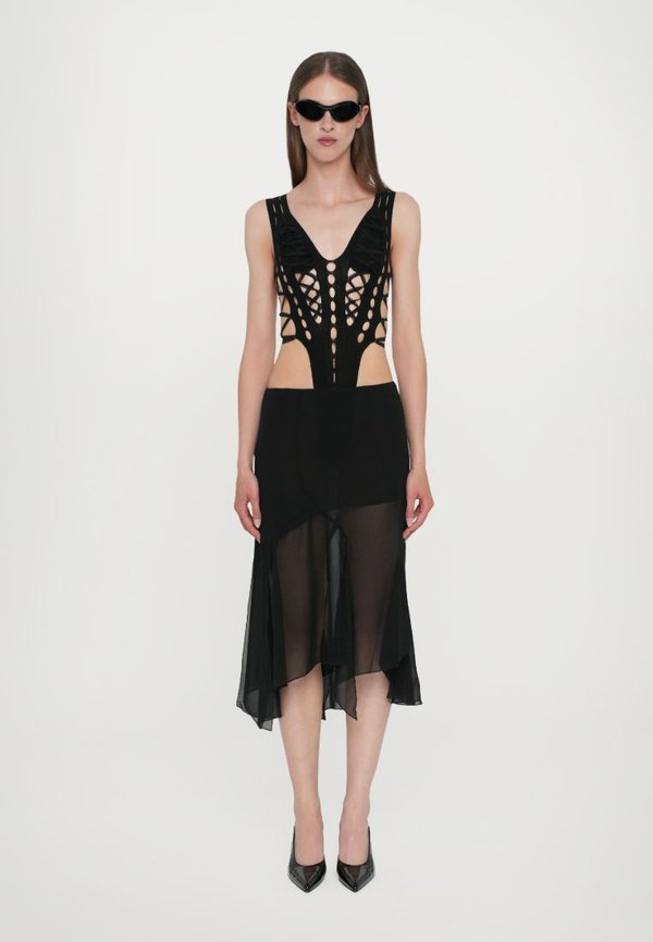 SHIBARI OPEN SIDE LEOTARD - Top4