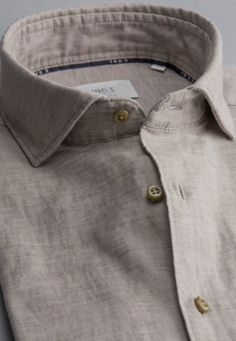 Herren Freizeithemden | Eterna MODERN FIT Hemd taupe/stein - SJ10134 Herren Freizeithemden | Eterna MODERN FIT Hemd taupe/stein - SJ10134