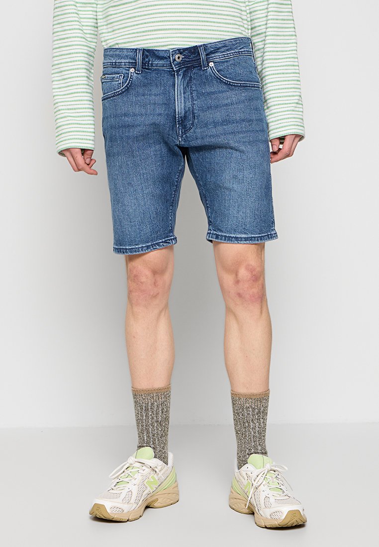 Pepe Jeans Jeansshort blauw