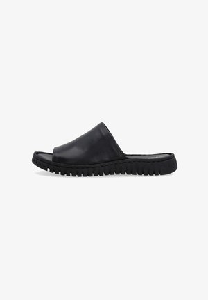VENEZIA, SLIPPERS - Pantolette flach - black