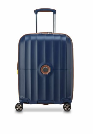 ROLLEN KABINENTROLLEY 55 CM MIT DEHNFALTE - Maleta de cabina - blau