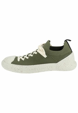 Sneakers laag - olive 005