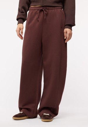 Terranova, PANTALONE GINNICO LUNGO TINTA UNITA - Pantaloni sportivi - marrone scuro