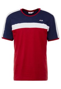 Fila ANASTAS TEE - T-shirt imprimé - red