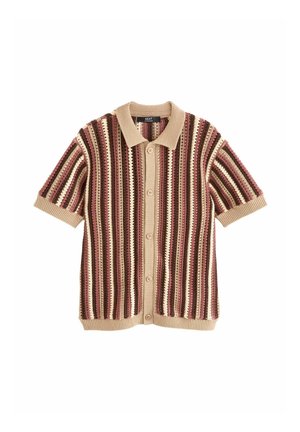 Next SHORT SLEEVE - REGULAR FIT - Krekls - rust brown