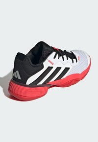 adidas Performance BARRICADE  - Zapatillas de tenis para todas las superficies - cloud white   core black   lucid red