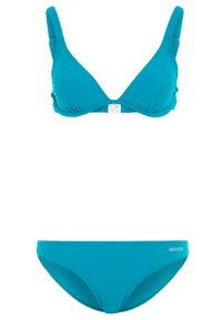 Unselected, petrol blau