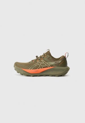 GEL TRABUCO 13 - Trail running shoes - brown stone/wheat yellow