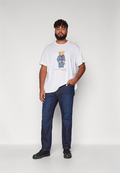 Polo Ralph Lauren Big & Tall POLO BEAR JERSEY T-SHIRT - Potiskana majica - white
