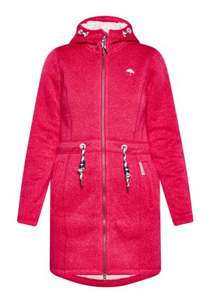 Schmuddelwedda Parka - himbeerpink melange