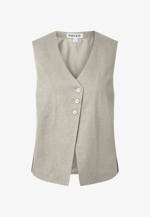 Pieces, Vest - silver lining