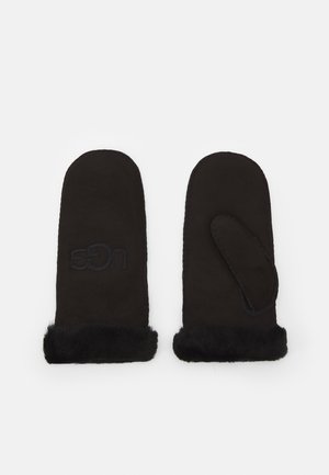 EMBROIDER MITTEN - Fäustling - black