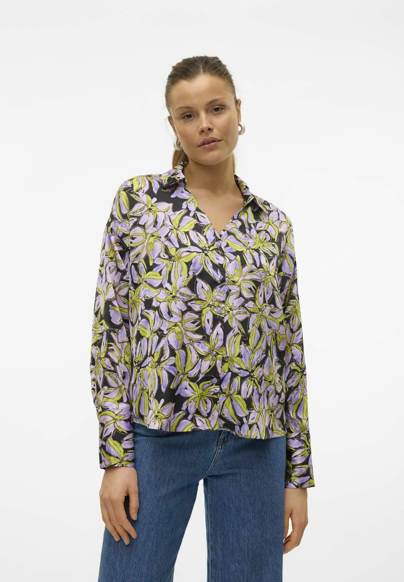 Vero Moda 100% Cotton Coral Conceal Button Down Blouse main image 0