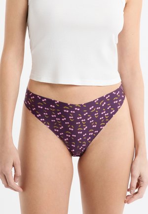 WISH PRINT - String - violet printed