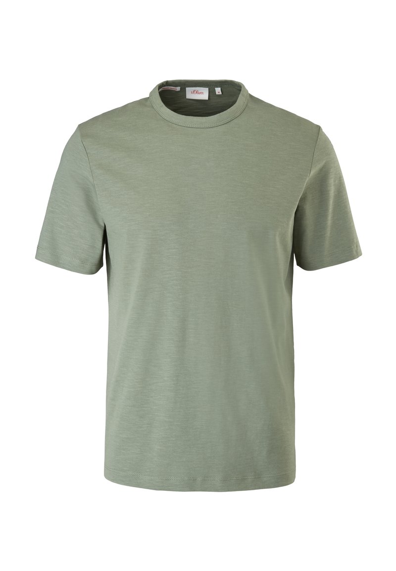Herren T-Shirts basic | s.Oliver T-Shirt basic army green/dunkelgrün - NE13714 Herren T-Shirts basic | s.Oliver T-Shirt basic army green/dunkelgrün - NE13714