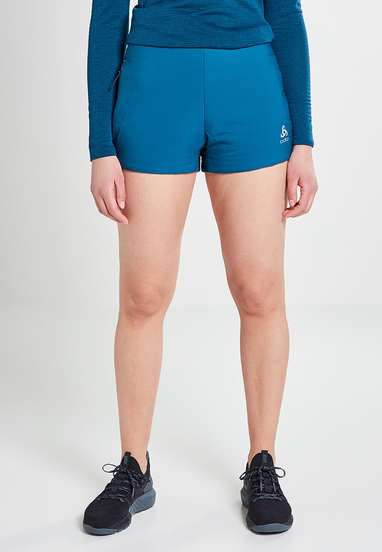 Damen Sportbekleidung | ODLO MILLENNIUM Shorts submerged/petrol - AO33379 Damen Sportbekleidung | ODLO MILLENNIUM Shorts submerged/petrol - AO33379