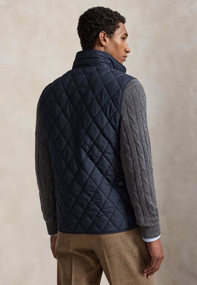 Polo Ralph Lauren THE BEATON QUILTED UTILITY VEST - Smanicato - college navy