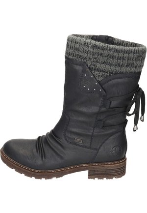 Rieker Snowboot/Winterstiefel - schwarz schwarz anthrazit