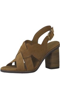 Tamaris High Heel Sandalette - cognac