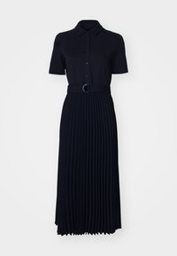 Tommy Hilfiger MIX PLEATED DRESS - Kreklkleita - desert sky