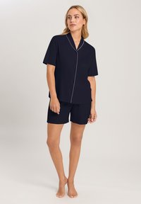 Hanro SET COMFORT - Nattplagg set - deep navy