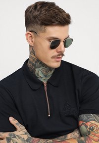 CHPO IAN UNISEX - Sončna očala - gold-coloured/green