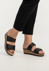 vitaform Heeled mules - schwarz