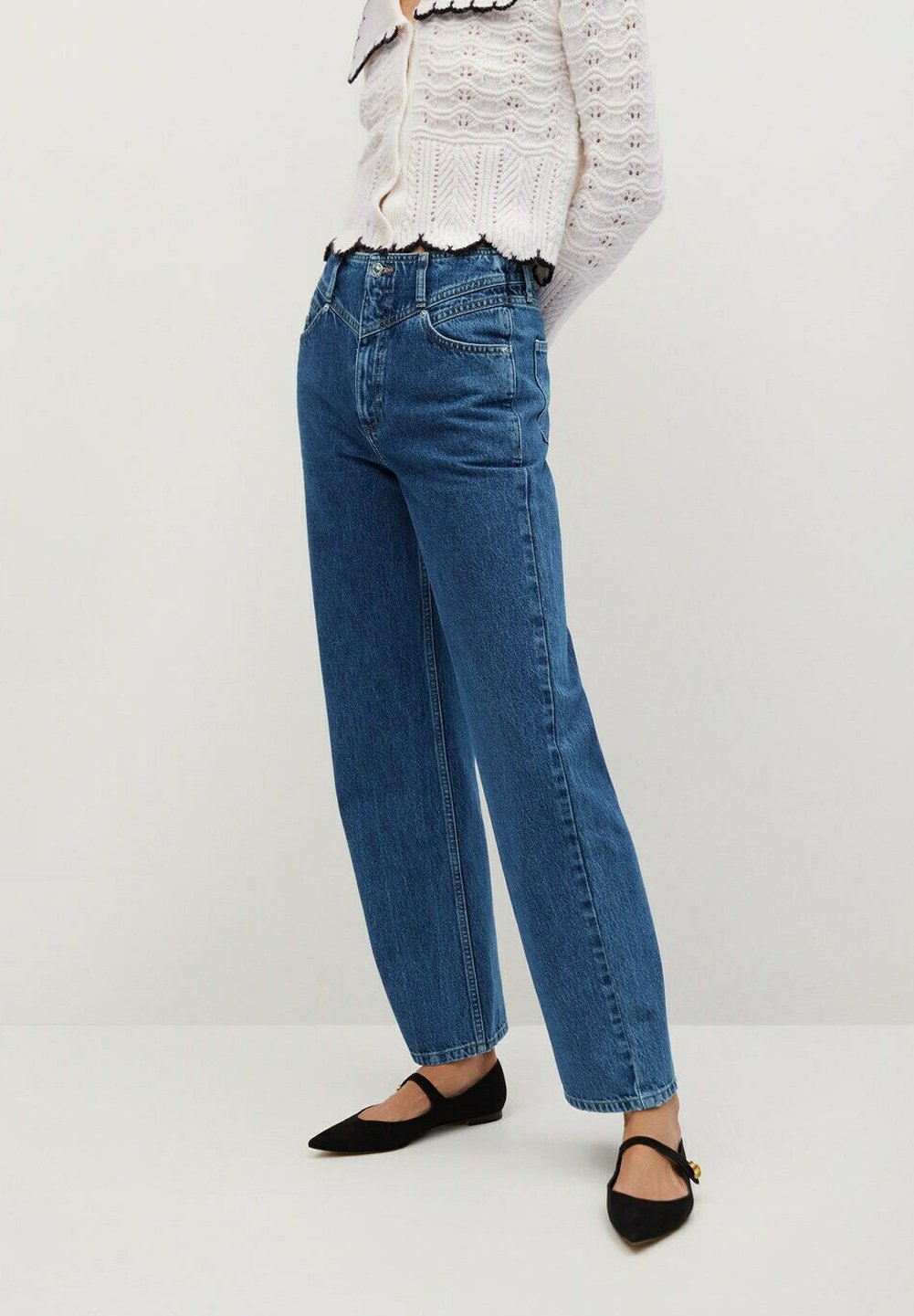 Jean droit mango Clearance