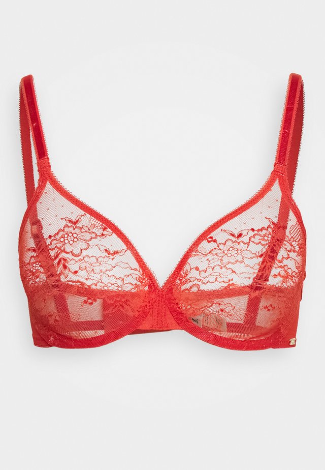 GLOSSIES SHEER - Underwired bra - orange