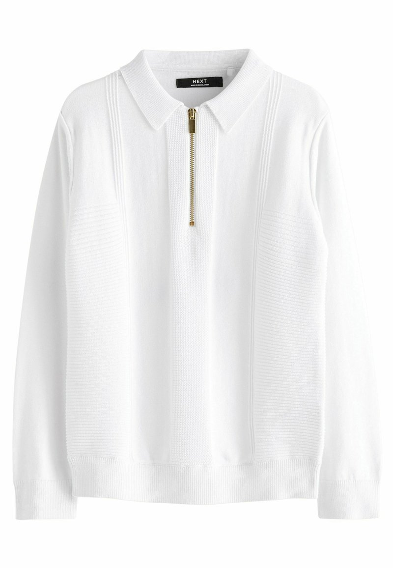 Next TEXTURED - Langærmet T-shirt - white