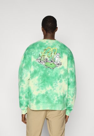 GRATEFUL DEAD RANGE - Sweatshirt - green tie dye