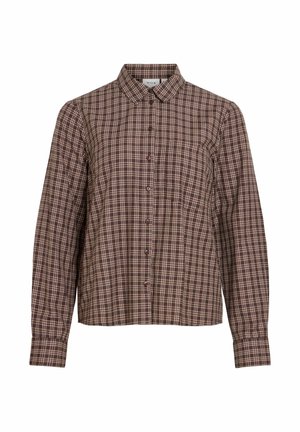 VILA, VIDARMA L/S REGULAR SHIRT - NOOS - Chemisier - coffee bean