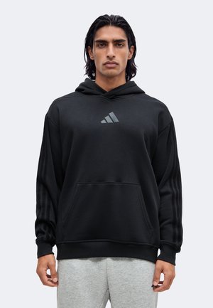 adidas Performance, HYBRID EVENT VELCRO HOODIE UNISEX - Mikina s kapucňou - black