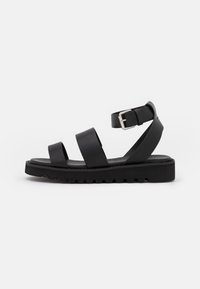 Sandale s platformom - black