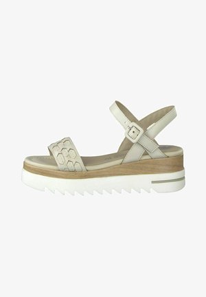 Marco Tozzi BY GUIDO MARIA KRETSCHMER - Sandals - cream