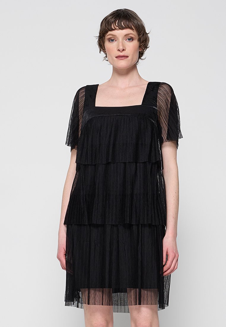 DKNY Cocktailjurk zwart DKNY Cocktailjurk zwart