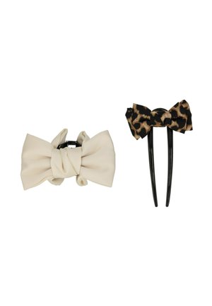 SET SHARK CLIP AND HAIR NEEDLE - Accessori capelli - beige - brown