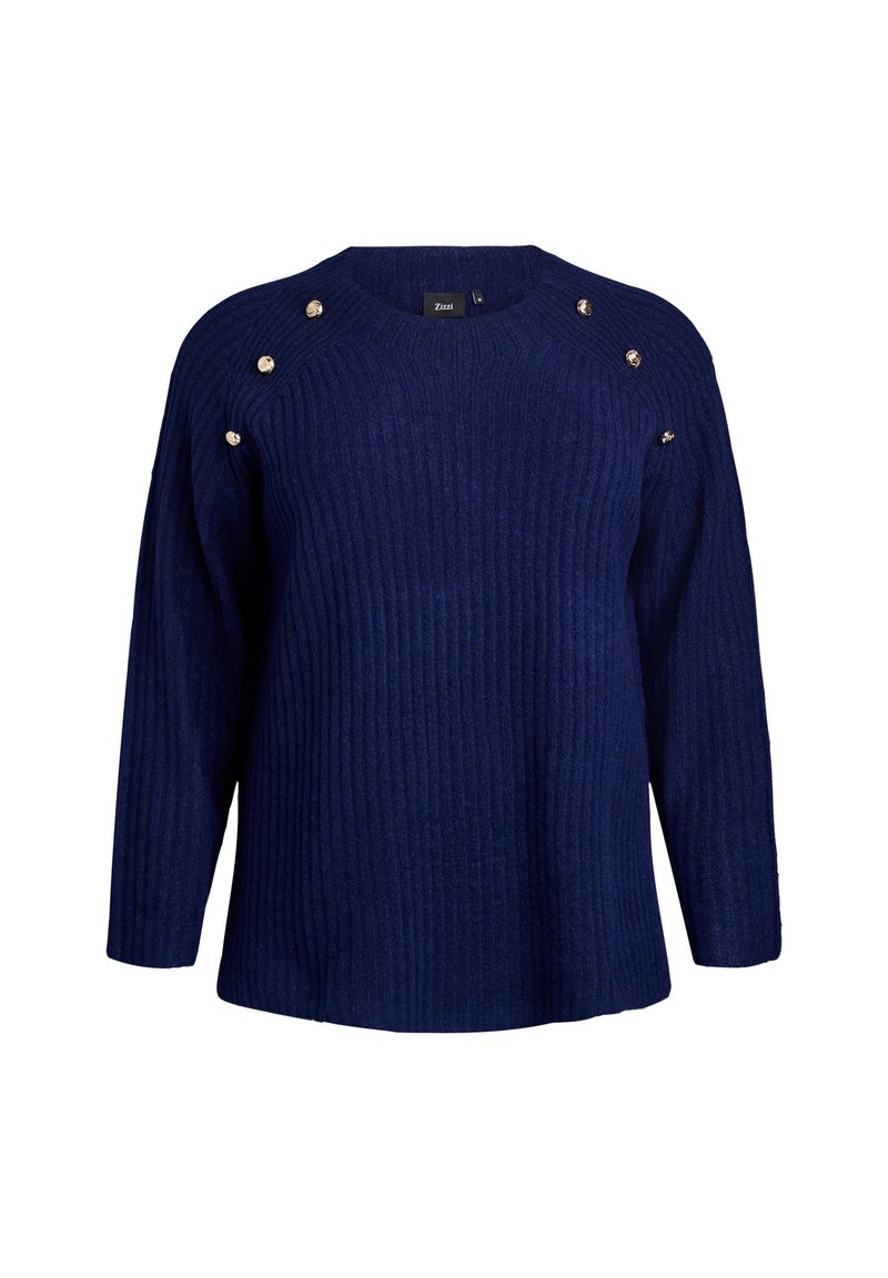 Zizzi Maglione - medieval blue mel