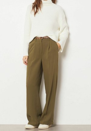 Pantalon classique - khaki