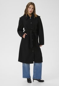 Kaffe Palton clasic - black deep