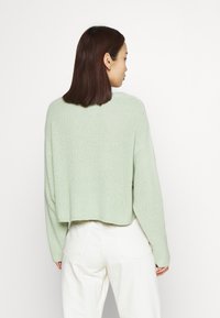 Even&Odd CROPPED JUMPER - Trui - light green