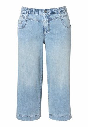 LAURASØN CULOTTE WIDE 5-POCKET - Straight leg jeans - bleached denim