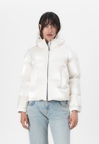 K-Way LETHILLE THERMO - Gewatteerde jas - white gardenia