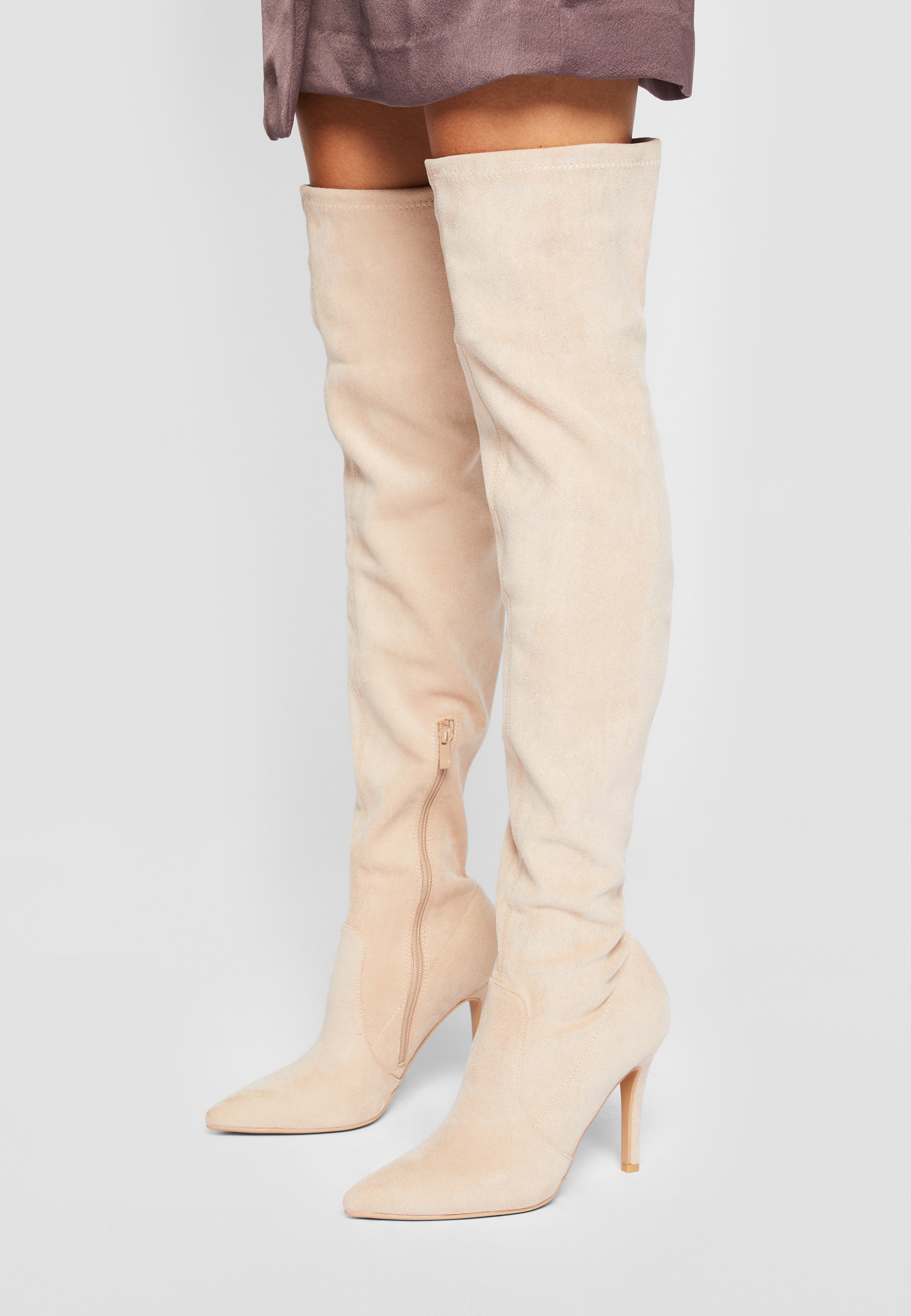 DeeZee Laarzen met hoge hak - beige - Zalando.nl