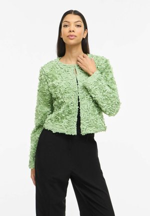 Cardigan - smoke green