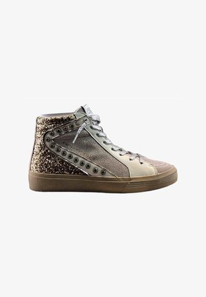 CORINA Botines con cordones - oro