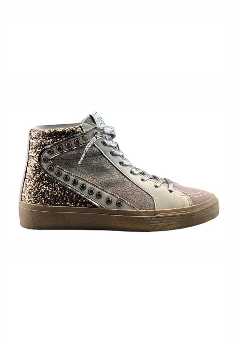 CORINA Botines con cordones - oro