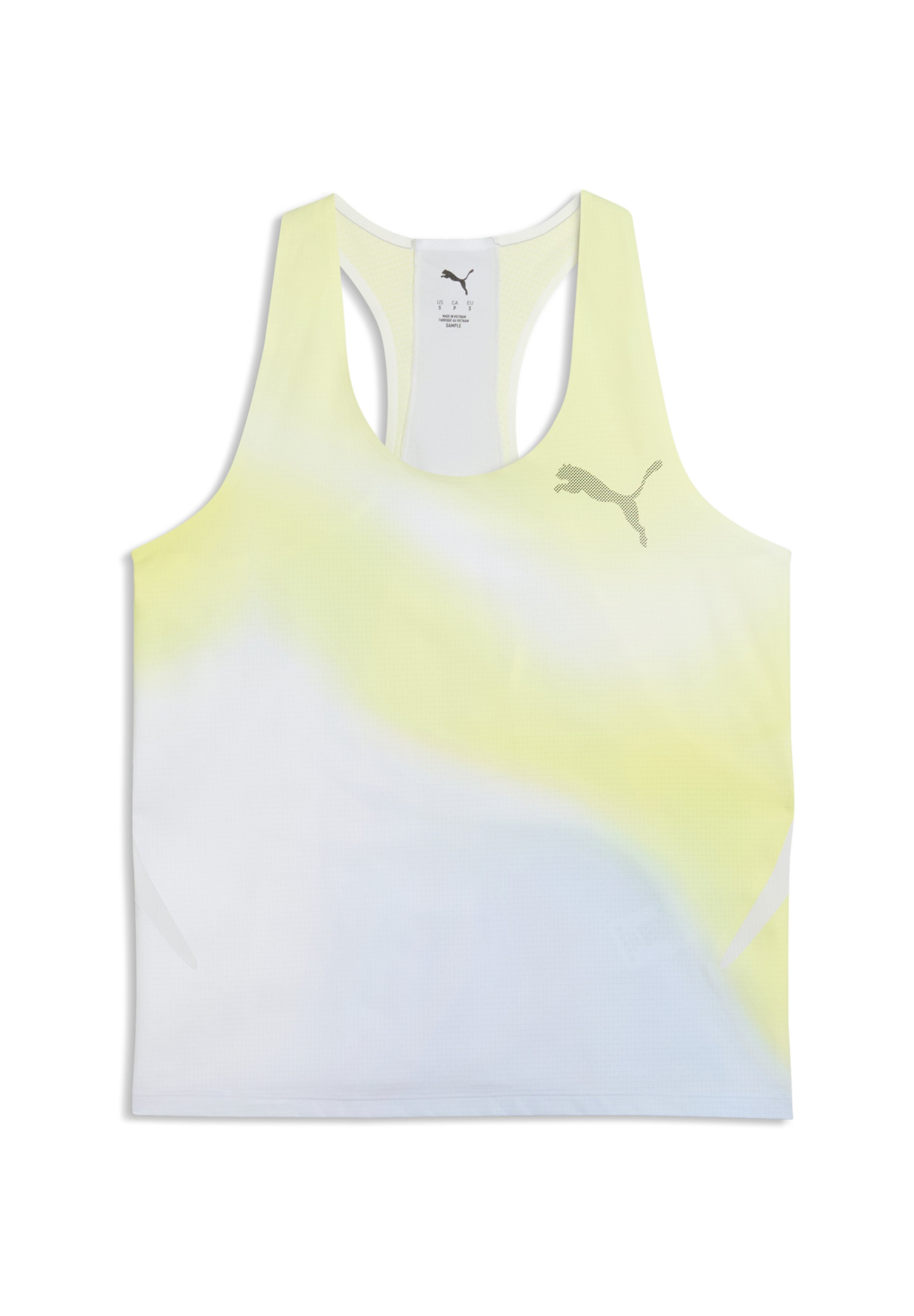 Puma W LIGHTSPEED ULTRAWEAVE GRAPHIC SINGLET - Top - silver mist