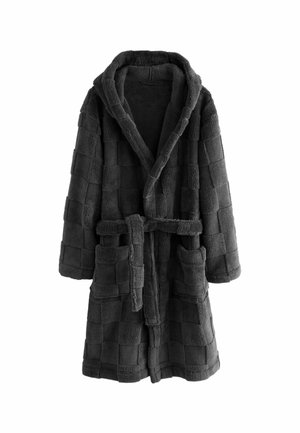 REGULAR FIT - PATTERNED CUT BORG - Chalatas - slate grey